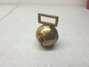 Victoria No 22 Brass Bell Vtg Sleigh Bell Horse Harness Polar Express Believe - Picture 1 of 7