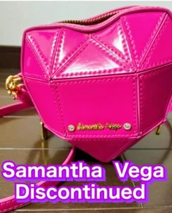 Samantha Vega Bolso de Hombro Forma Corazón Rosa Kawaii - Imagen 1 de 10