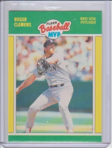 1989 Fleer Baseball MVP #8 Roger Clemens Boston Red Sox - Picture 1 of 1