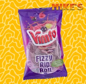 Vimto Fizzy Rip Roll 40 x 38g Preis markiert 59p Tracking Nur £22,99 - Bild 1 von 3