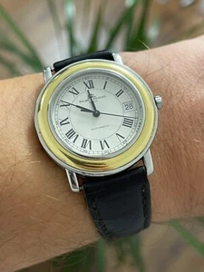 Baume & Mercier Fleetwood Gold Cap 3137.018 AUTOMATIC MENS 37x42mm SERVICED - Picture 1 of 13