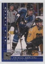 2001-02 ITG Be A Player Memorabilia Sapphire /100 Patrick Marleau #173