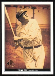 2002 SP Legendary Cuts #4 Babe Ruth - Picture 1 of 2