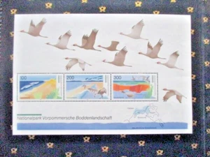 Bund Block 36 - Vorpommersche Boddenlandschaft - Minr. 1871-1873 ** (201106) - Bild 1 von 2