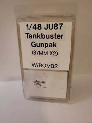 1/48 Tankbuster Gunpak w/Bombs Conversion. Injection Molded. #JU87 - Image 1 of 2