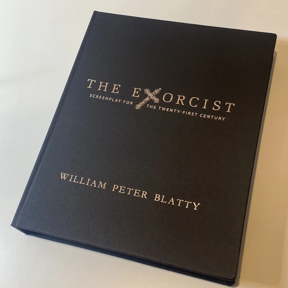 Exorcist Screenplay for 21st CENTURY by William Peter Blatty Signed 1st Limited