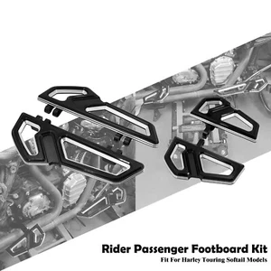 Empire Front Rear Floorboard Footboards Foot Peg For Harley Street Electra Glide - Bild 1 von 17