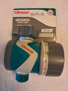Gilmour Mechanical Water Timer Hose Faucet Sprinkler Lawn Garden 1 - 120 min D1 - Picture 1 of 4