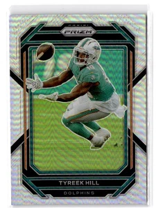 2022 Panini Prizm Tyreek Hill #180 Silver Miami Dolphins - Picture 1 of 2