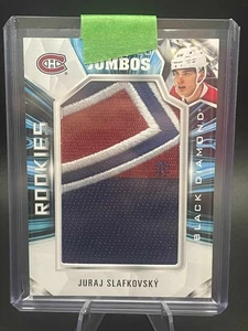 2022-23 UD Black Diamond Juraj Slafkovsky Rookie Team Logo Jumbos #RTL-SL - Picture 1 of 1