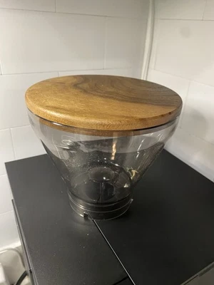 Baratza Encore and ESP 485 Grinder Hopper Lid, Wood, Walnut