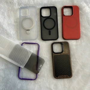 iPhone 14 Pro Magnetic Case Bundle (Used) With New Privacy Screen Cover - Photo 1 sur 9