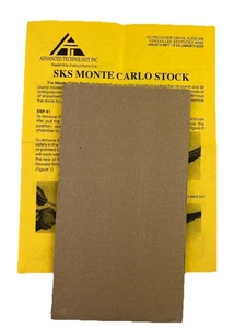 ATI Advanced Technology SKS Monte Carlo Rifle Stock Instructions - Picture 1 of 4