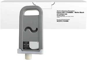 CIG CLOVER 0774C001AA Replacement Ink Cartridge Black Replaces Canon PFI-1700MBK - Picture 1 of 5
