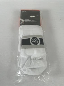 Nike Total 90 dri-fit 2006 game day soccer socks brand new Black / Grey - Picture 1 of 5
