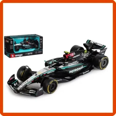 modellino auto scala 1:43 MERCEDES AMG W15 2024 LEWIS HAMILTON burago bburago - Immagine 1 di 2