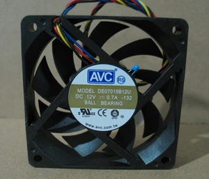 AVC DE07015B12U Fan 70*70*15mm 12V 0.7A 4pin - Picture 1 of 1
