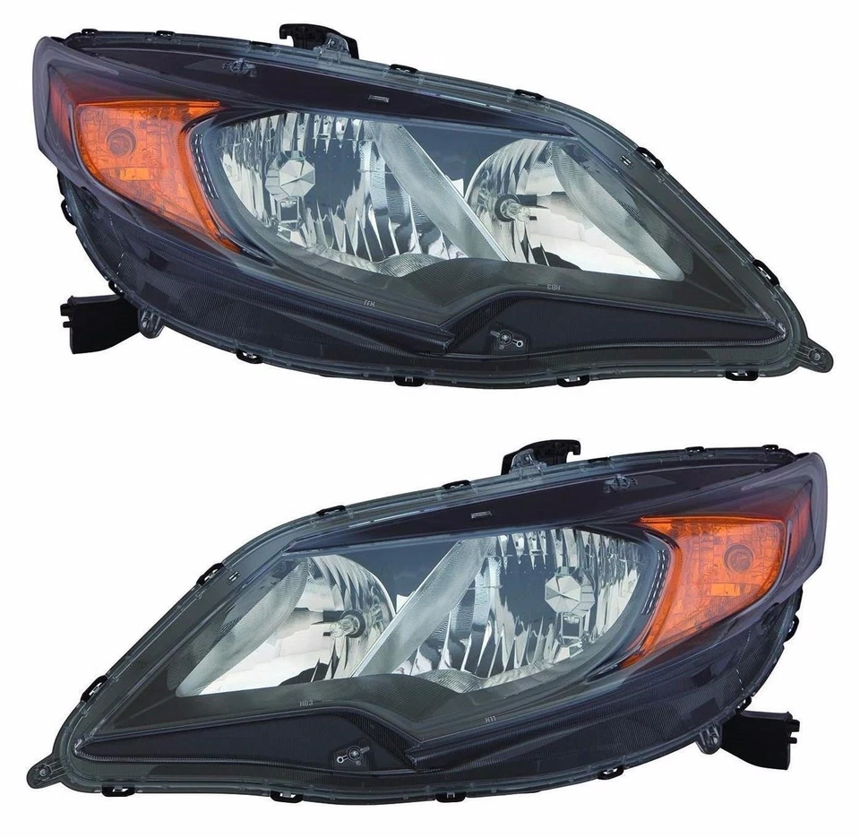 FITS HONDA CIVIC COUPE 2DR 2014-2015 HEADLIGHTS HEAD LAMPS FRONT LAMPS PAIR - Изображение 1 из 1