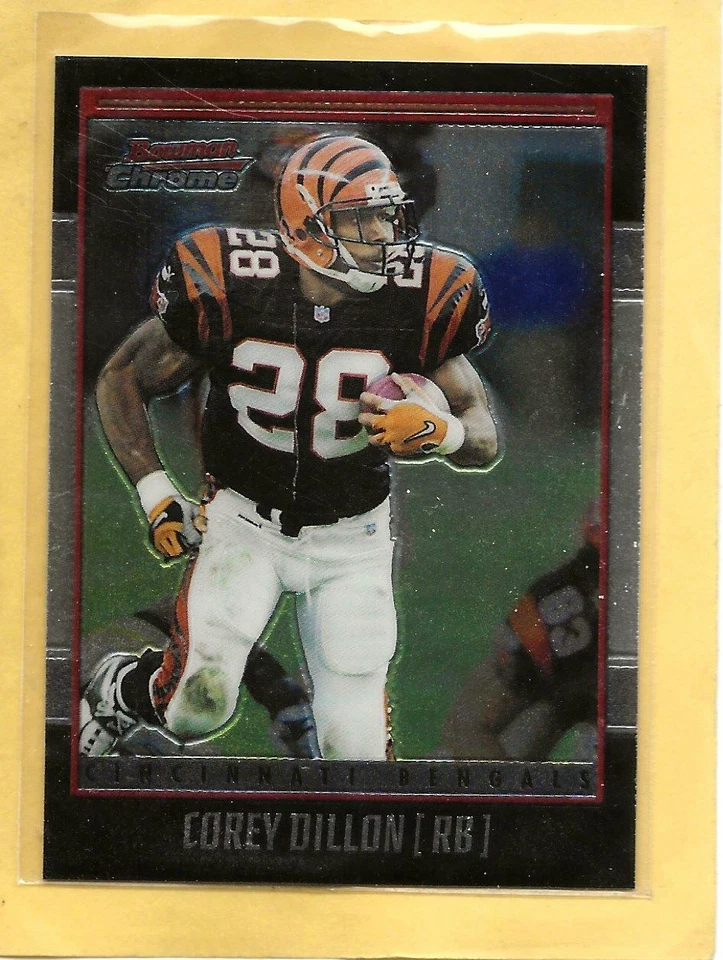 COREY DILLON - 2001 Bowman Chrome - #22 - Bengals - $1.00 Shipping - Image 1 of 1