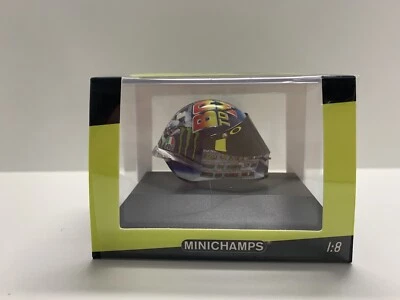 MINICHAMPS CASCHETTO 1/8 HELMET 2018 VALENTINO ROSSI GP MISANO 399180096 - Immagine 1 di 4