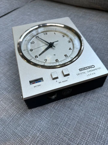 SEIKO Crystal Chronometer - World’s first portable quartz clock - 1964 Olympics Cover