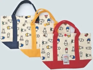 Miffy Rabbit Canvas Tragetaschen In rot, blau und gelb I pc - Bild 1 von 9
