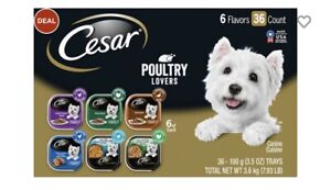 Cesar Value Club Pack Dog Wet Food - Pack of 36