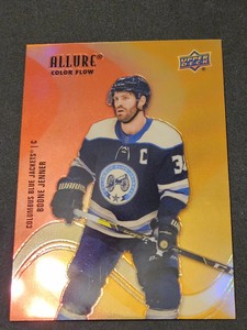 22-23 UD Allure Hockey Color Flow Red-Orange SF-63 Boone Jenner