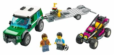 LEGO 60288 City Series Race Buggy Transporter Playset 210 Pieces Age Range 5+ - Image 1 of 4