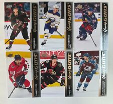 6 card rookie lot UD 2021-22 Young Guns