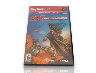 MX Unleashed (PlayStation 2, PS2 2004) Greatest Hits No Manual - Image 1 of 3