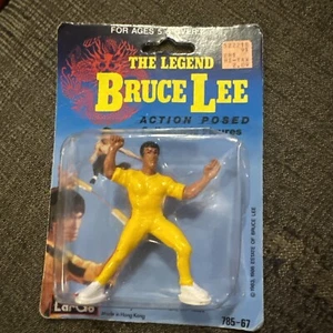 Rare Vintage 1986 LarGo Toys The Legend Of Bruce Lee Action Figure NEW SEALED F - Picture 1 of 5