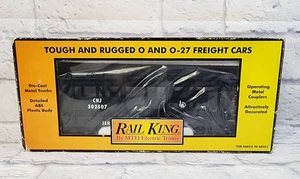 MTH Rail King #30-76245 Jersey Central Auto Carrier Freight Car w/ Original Box - Picture 1 of 3