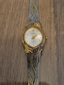 Reloj para mujer Elgin correa de lujo funciona mantiene el tiempo - Imagen 1 de 8