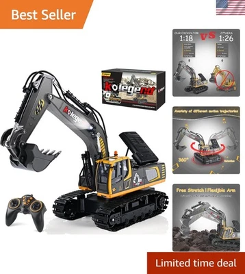 Juguete excavadora todo en uno con control remoto - recargable, movimiento de 360 grados Foto 1 de 4