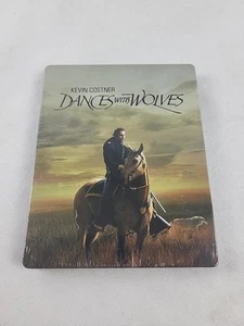 Dances With Wolves Blu Ray Limited Edition Steelbook Brand New Factory Sealed - Picture 1 of 11