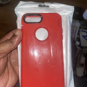 custodia iphone 7/8 rossa - Foto 1 di 1