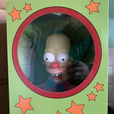 JAKKS Pacific - The Simpsons Krusty the Clown Talking Plush Doll Toy - Image 1 of 4