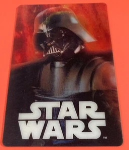 Darth Vader 2008 Lucasfilm Ltd 3-D Japanese Star Wars Card Very rare JAPAN - Picture 1 of 6