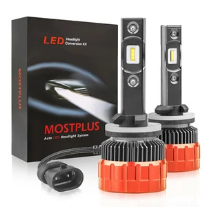 MOSTPLUS 8000LM 80W 880 881 893 LED Fog Light Kit 6000K White Bulb One Pair - Picture 1 of 6