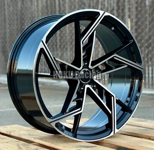 4X 21 Zoll ABT Style Felgen 5 Speichen 5X112 9J ET32 passend für Audi A5 A6 A... - Bild 1 von 8