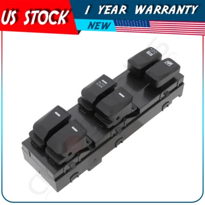For 2010-2015 Hyundai Tucson Master Window Switch Front Left LH Driver Side - Image 1 of 4