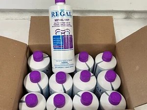 CASE OF 12 Regal Metal Out 1 Qt. Bottle for Swimming Pools and Spas 50-2720 - Picture 1 of 8