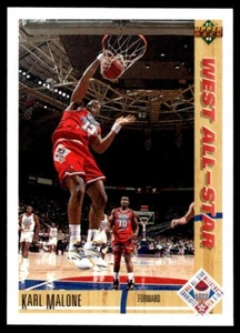 1991-92 Upper Deck Karl Malone Utah Jazz #51 - Picture 1 of 2
