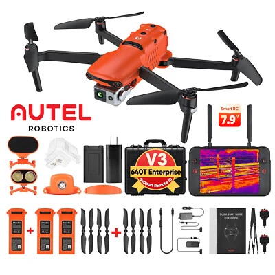 Autel Robotics EVO II Dual 640T V3 Enterprise Bundle Thermal | Visual Camera - Image 1 of 4