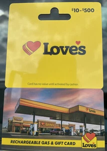 Love's Gift Card - Gas Station, Fuel - Collectible - NO Value - I Combine Ship - Picture 1 of 2
