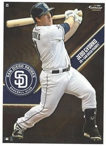 JEDD GYORKO FATHEAD TRADEABLES SAN DIEGO PADRES LOGO REMOVABLE STICKER 2015 #21 - Picture 1 of 3