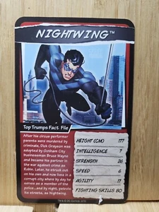 DC Comics Top Trumps 🏆NIGHTWING  Card 🏆 FREE POST - Bild 1 von 2
