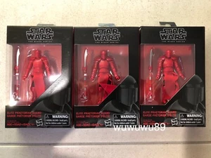 3 x Star Wars The Last Jedi Black Series Elite Praetorian Guard 3.75 Inch Sealed - Picture 1 of 1