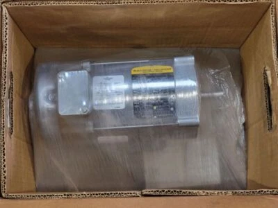 Baldor DC Motor CD3433, .33 HP, 90 VDC, 1750 RPM, 56C, 34-6172-1982 Field 100/50 - Image 1 of 4